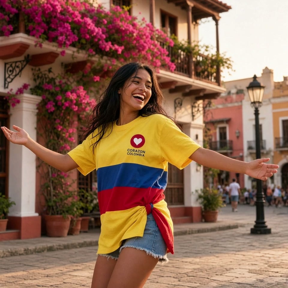Oversized tee — Bandera